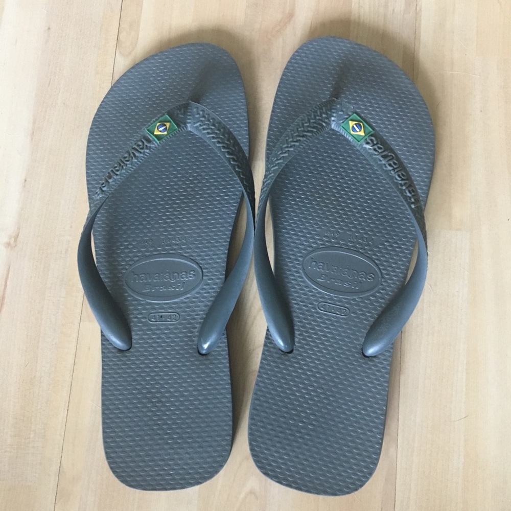 Havaianas Flag Edition Gray Sz 9